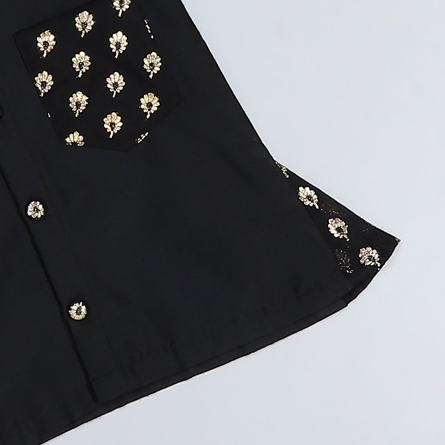 Black Shirt lungi set with Patka