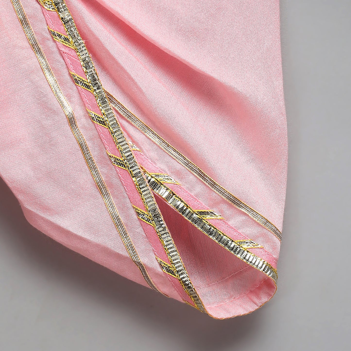 Mint green Lotus print Angrakha dhoti set