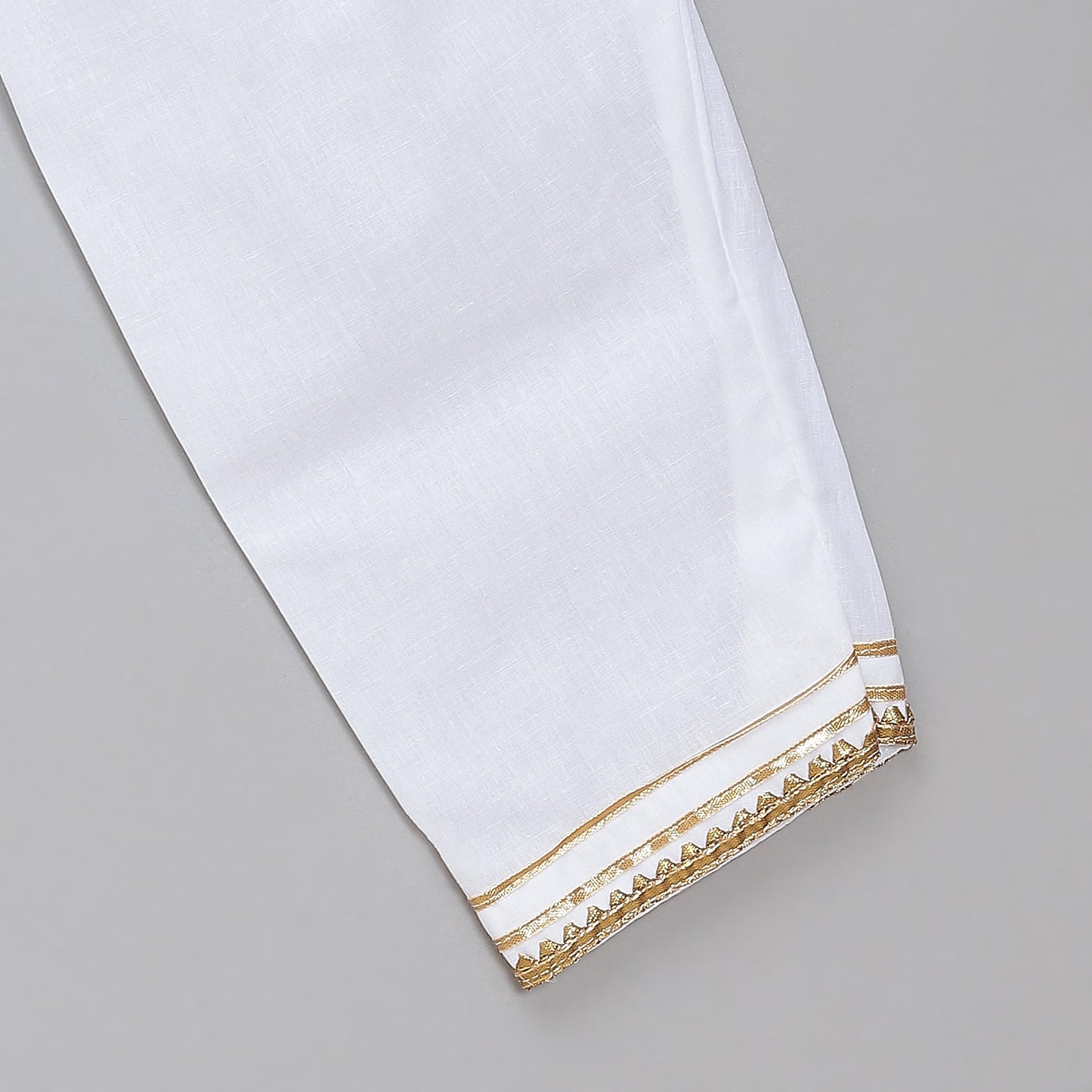 Kite embroidered White Yellow Kurta Pyjama set
