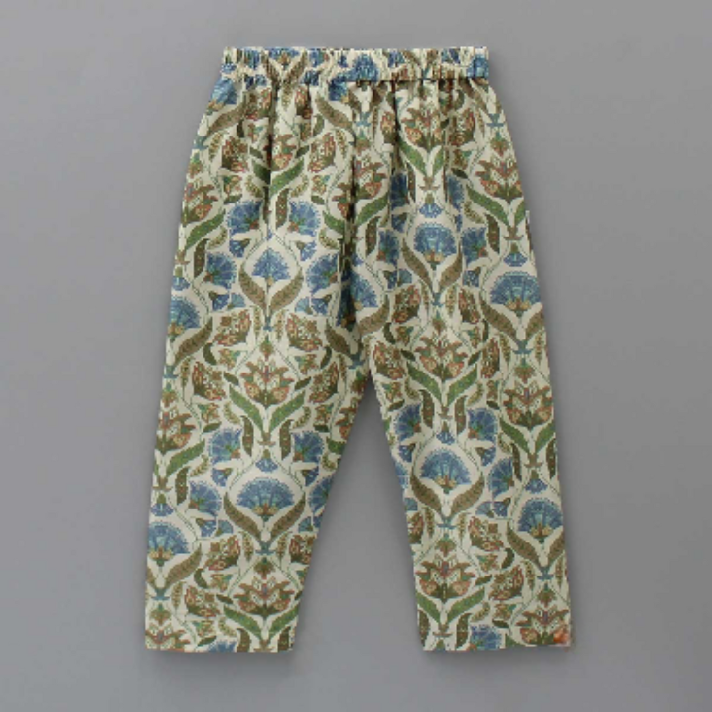 Floral Embroidered Multicolour Kurta With Matching Pyjama