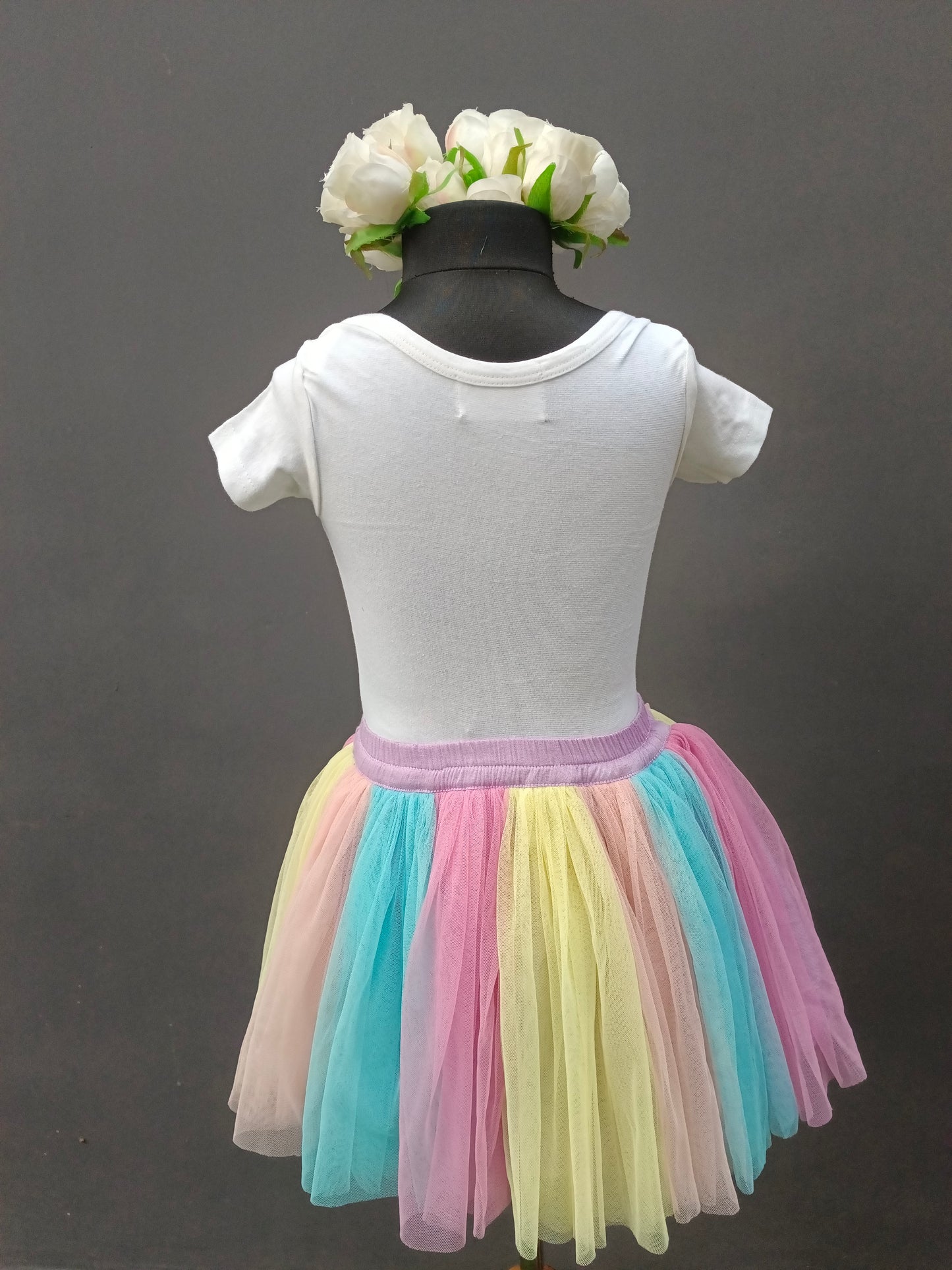 Unicorn Romper and Tutuskirt(name Customised)