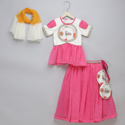 Happy Rakhi Lehnga set