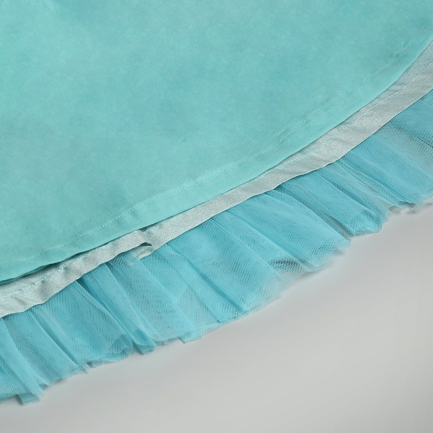 FEROZI BLUE NET BIRTHDAY DRESS