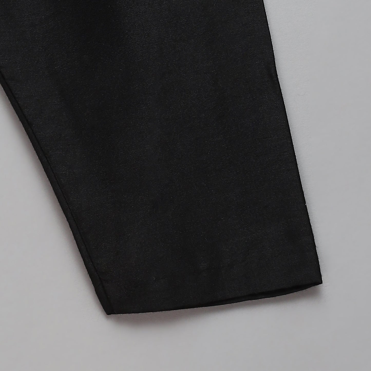 Black Kurta Pyjama with Attached jacket (Sale)