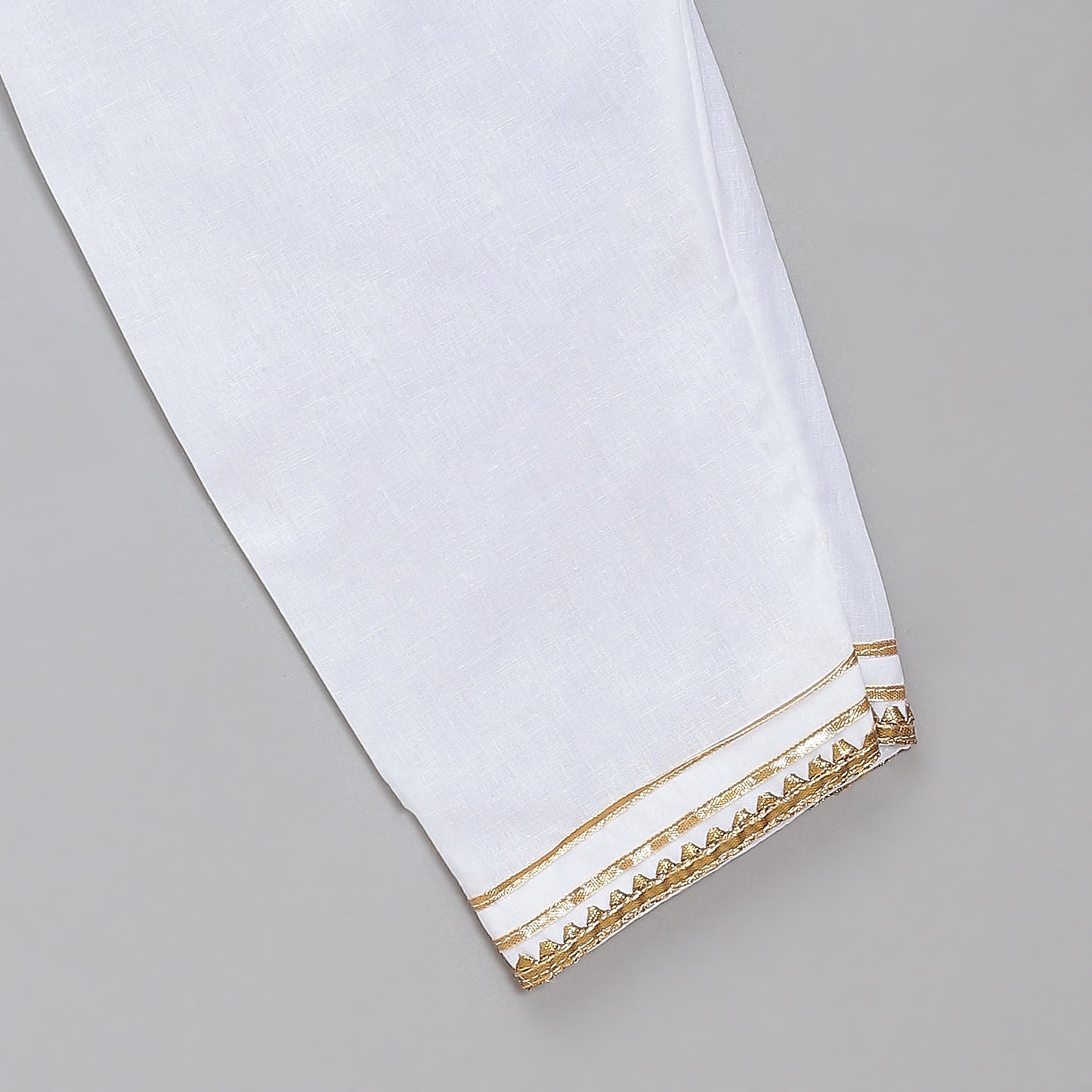 Eid embroidered White Green  Kurta Pyjama set