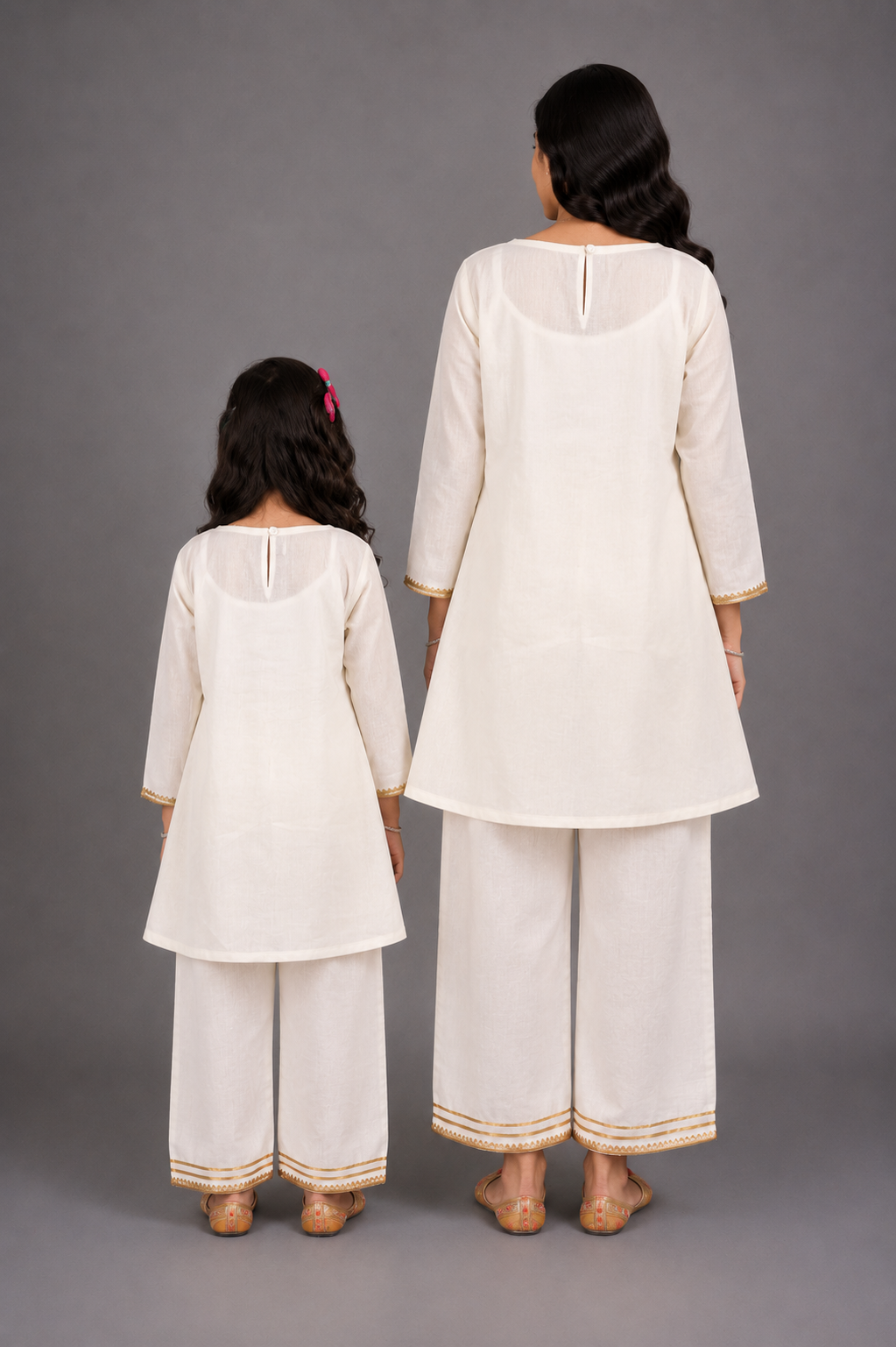 Happy Holi Yoke Embroidered Kurta Pyjama