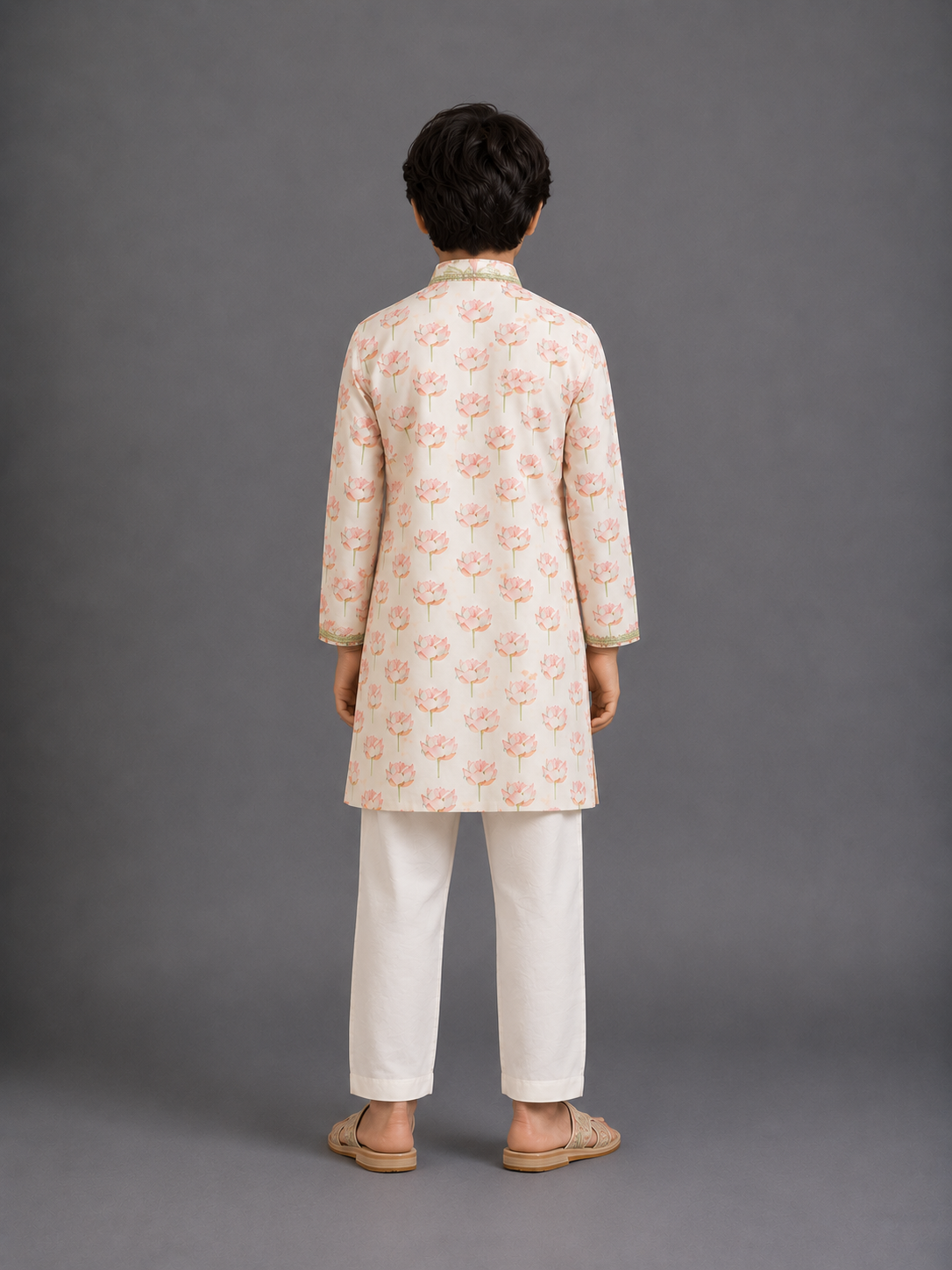 Lotus Printed Kurta with bottoms