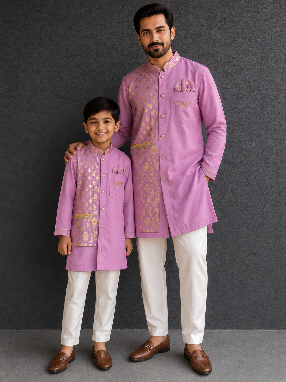Lavendar Kurta set (MAASI KI SHAADI )