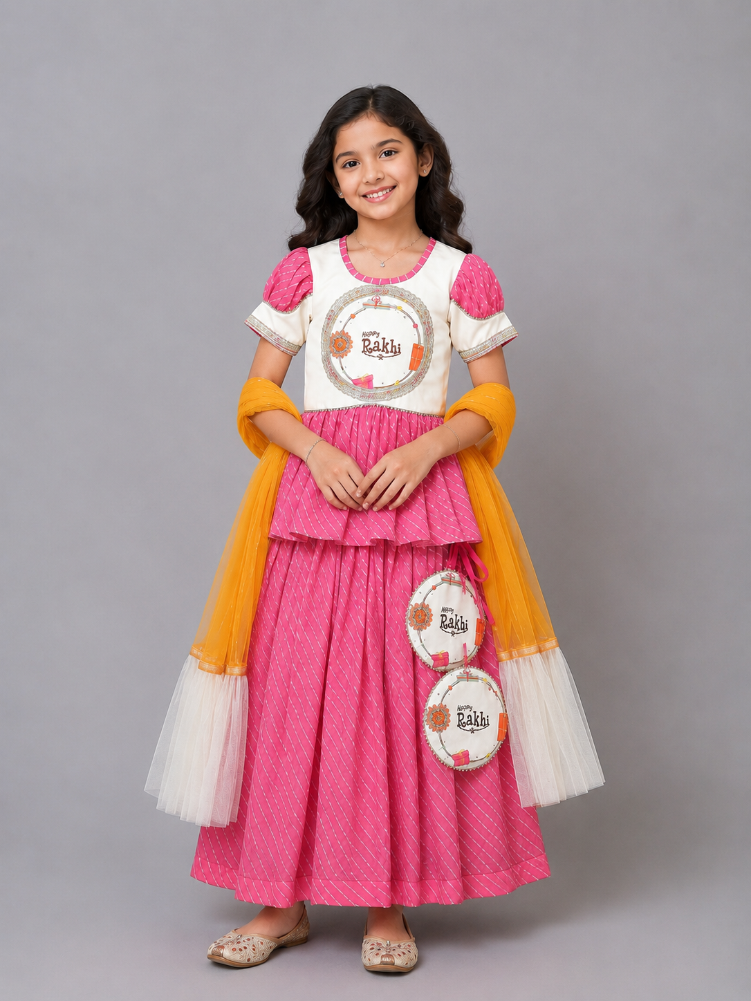 Happy Rakhi Lehnga set