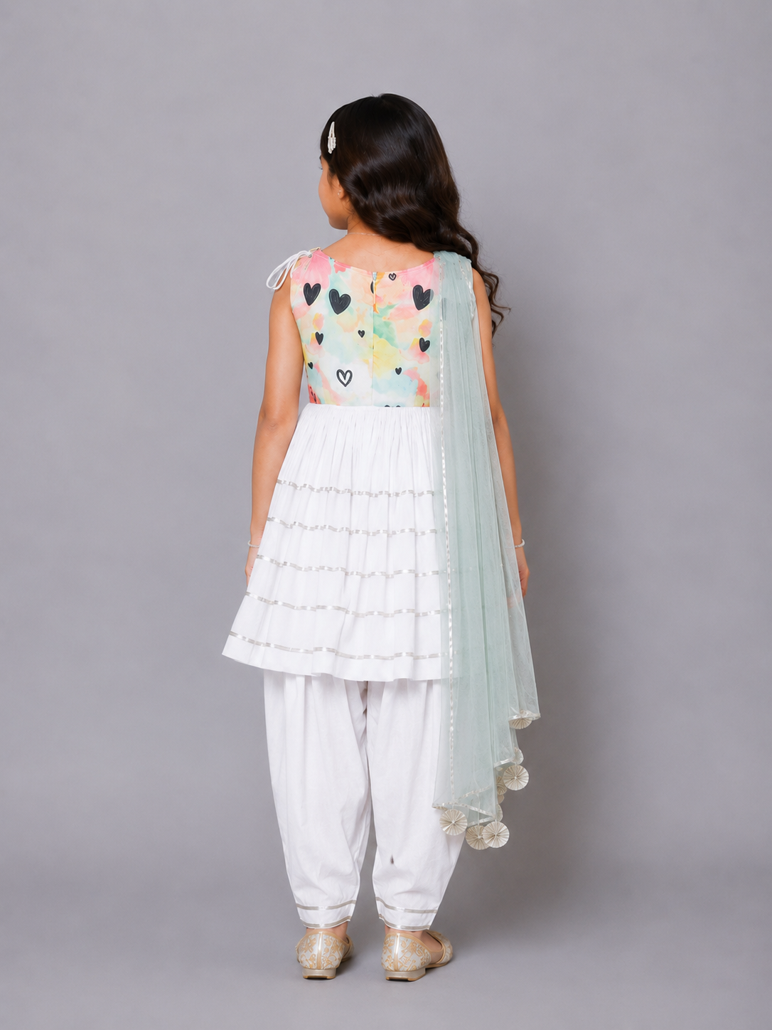 Brother Sister Figure Rakhi kurta set