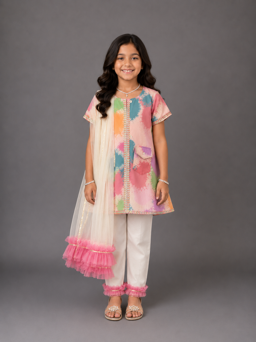 Holi Splash Printed kurta set