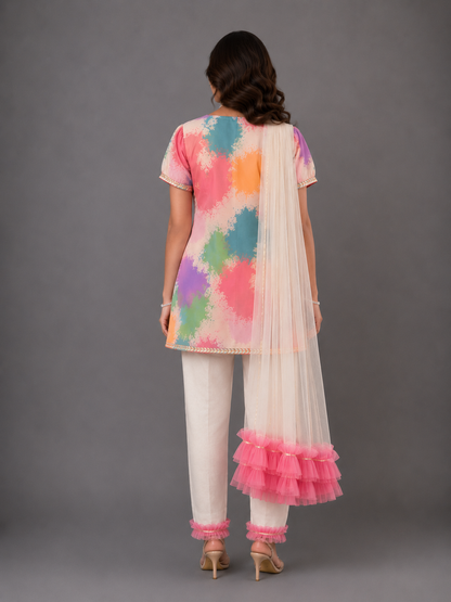 Holi Splash Printed kurta set