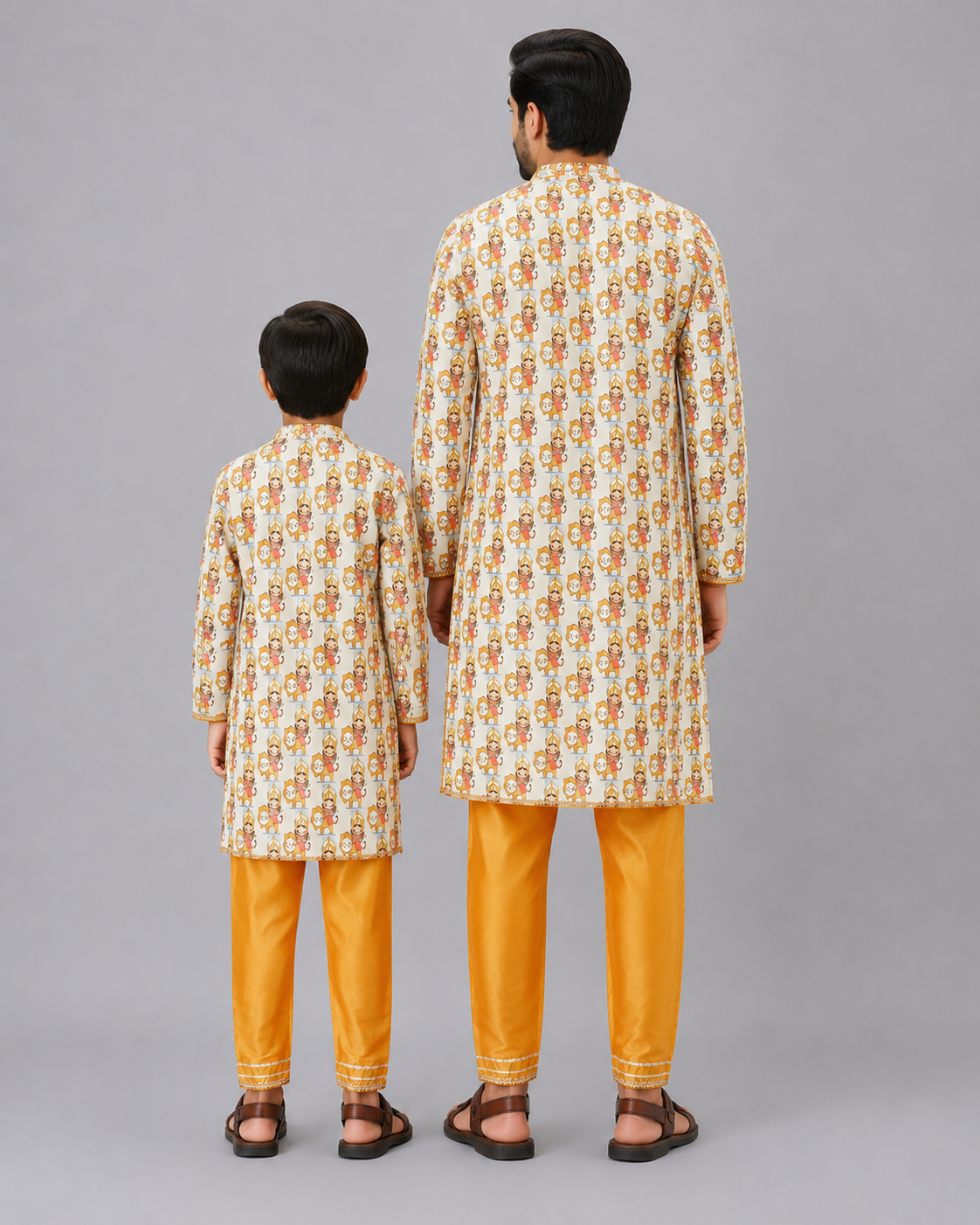 Durga ji  Printed kurta Pyjama set