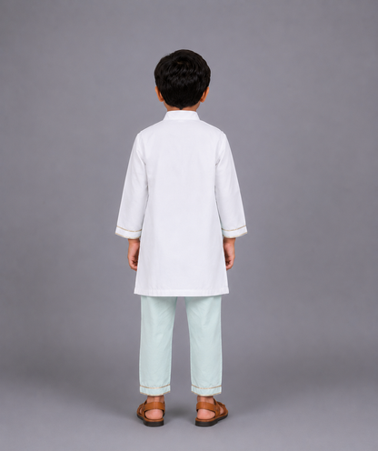 Holi Hai Boy Embroidered  Kurta Pyjama set