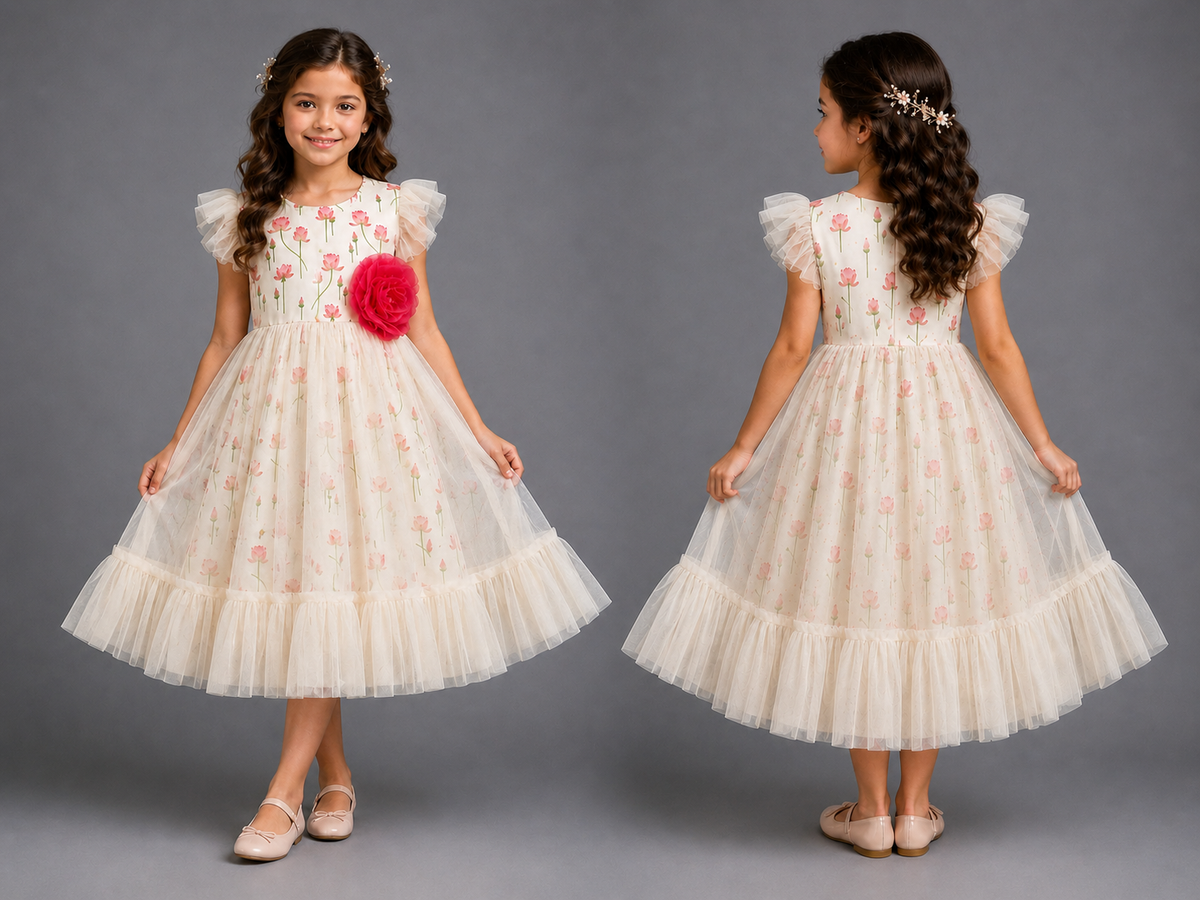 White Lotus Dress
