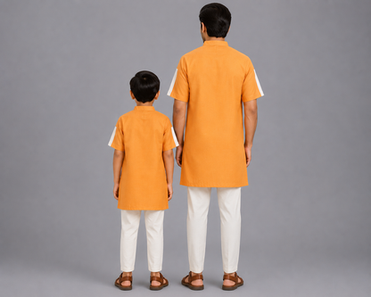 Happy Independence Day Embroidered Kurta Pyjama set