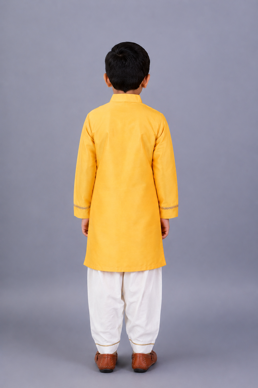 Eid Mubarak Embroidered kurta with Salwar