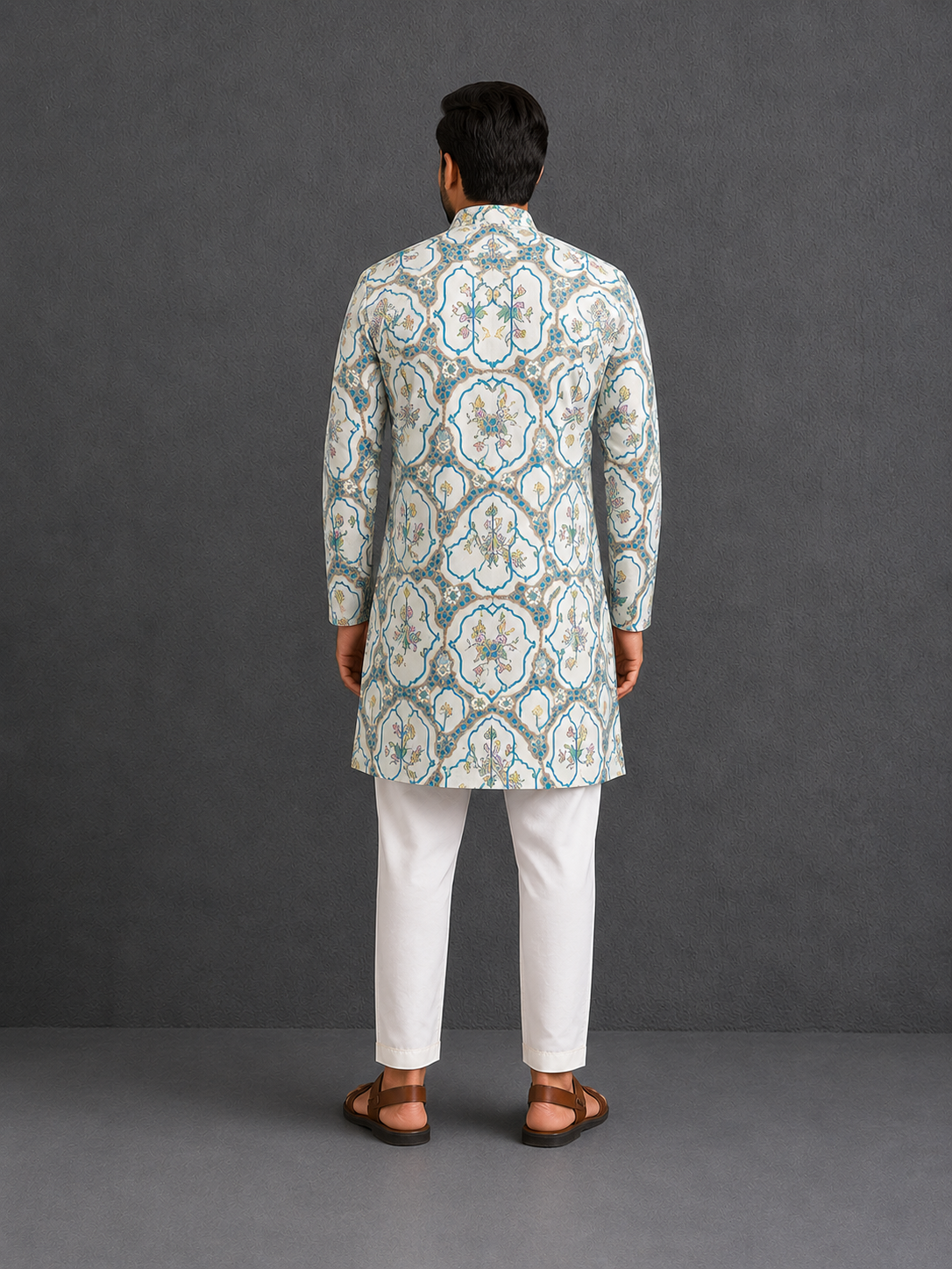 Butterfly Print kurta set