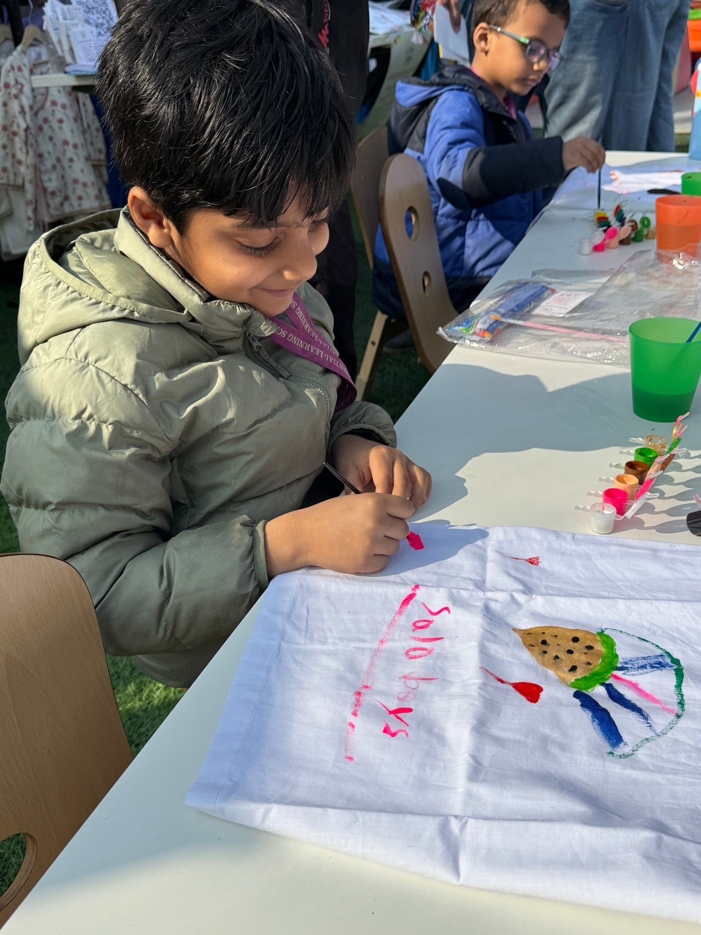 DIY kurta with paint set