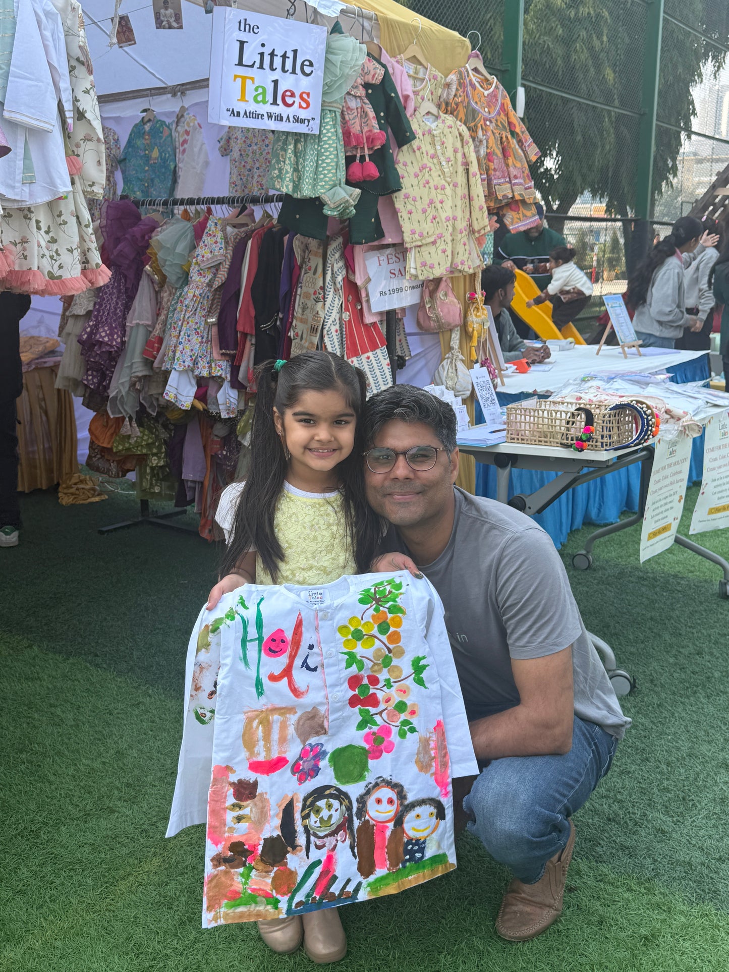 DIY kurta with paint set