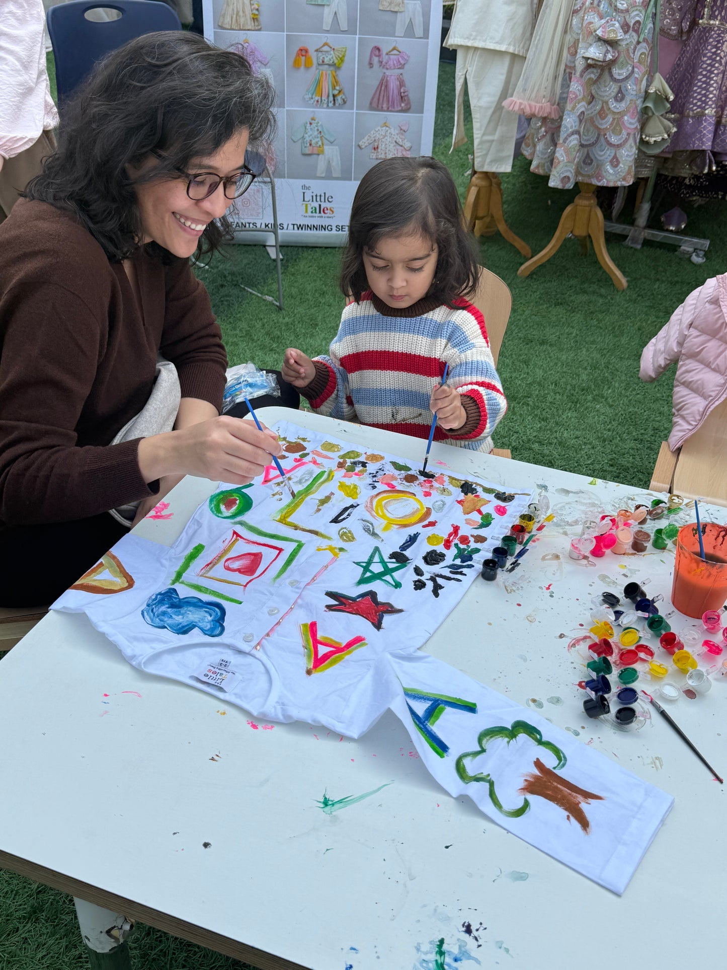 DIY kurta with paint set