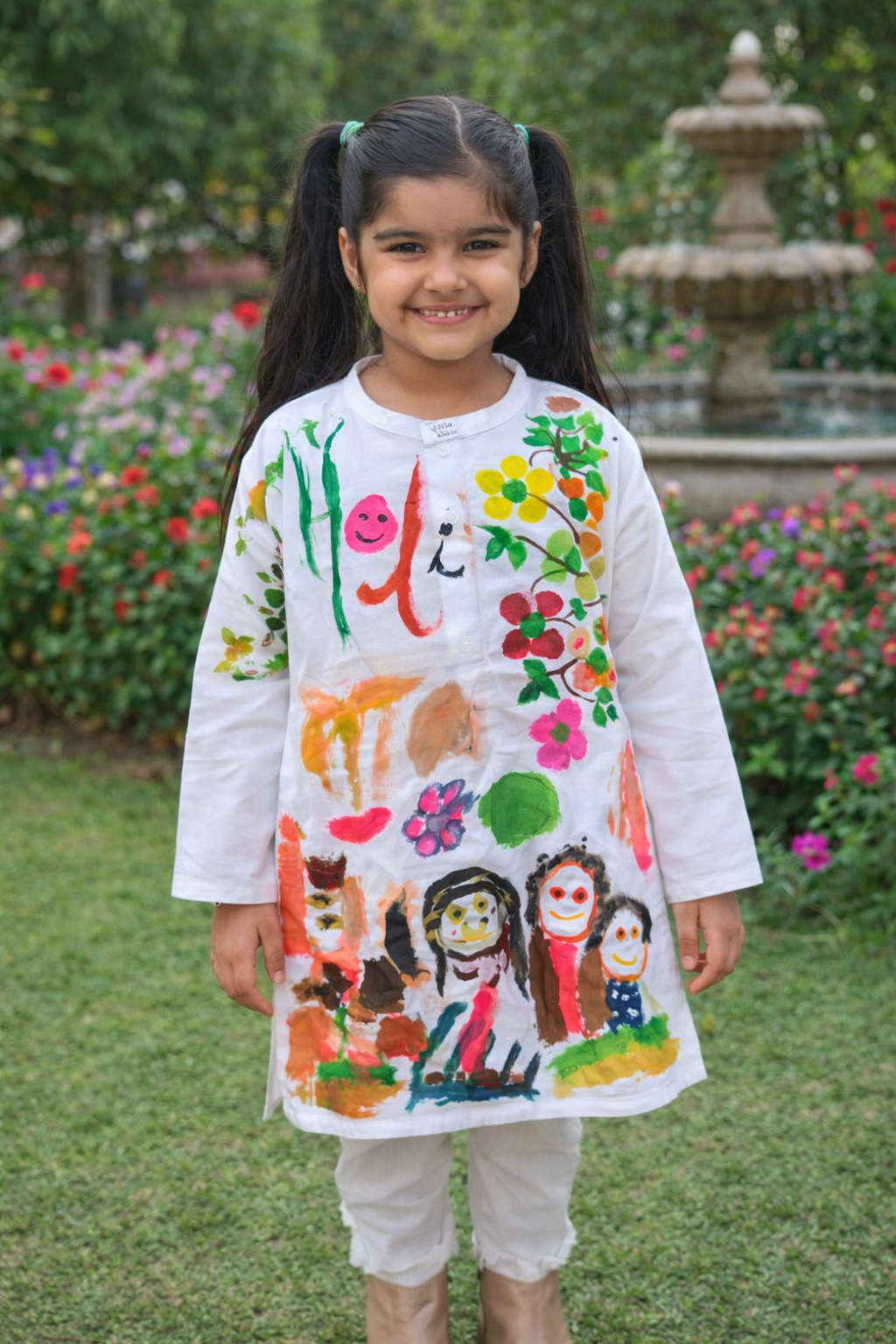DIY kurta with paint set