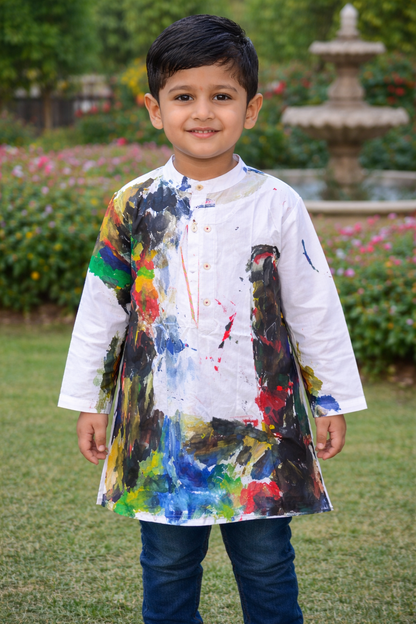 DIY kurta with paint set