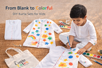 DIY kurta with paint set