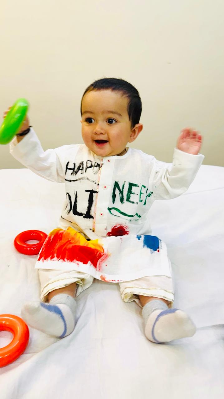 DIY kurta with paint set