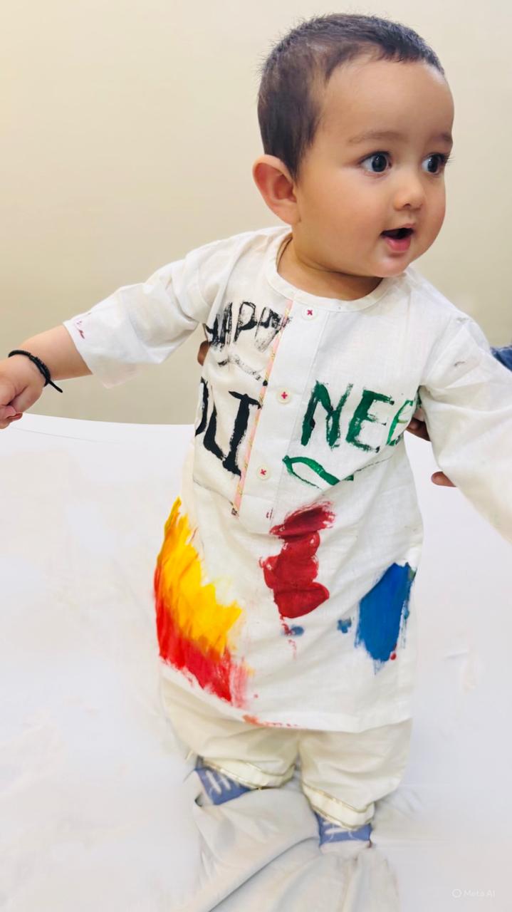 DIY kurta with paint set