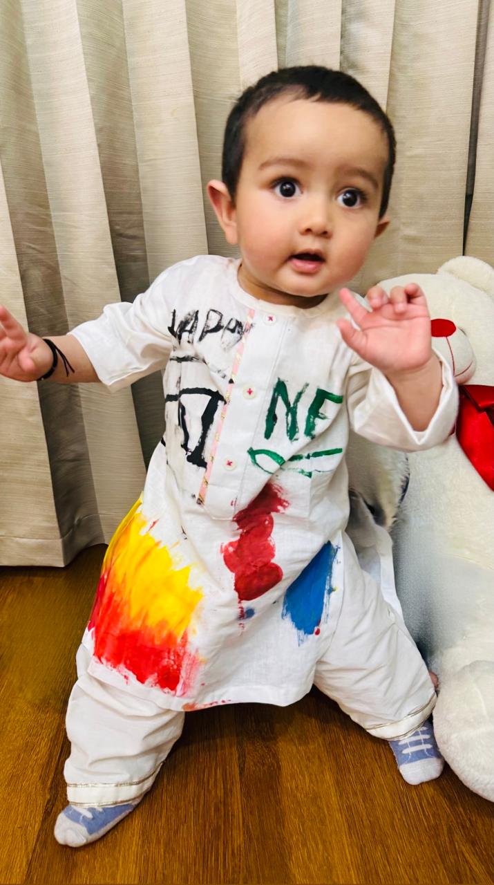 DIY kurta with paint set