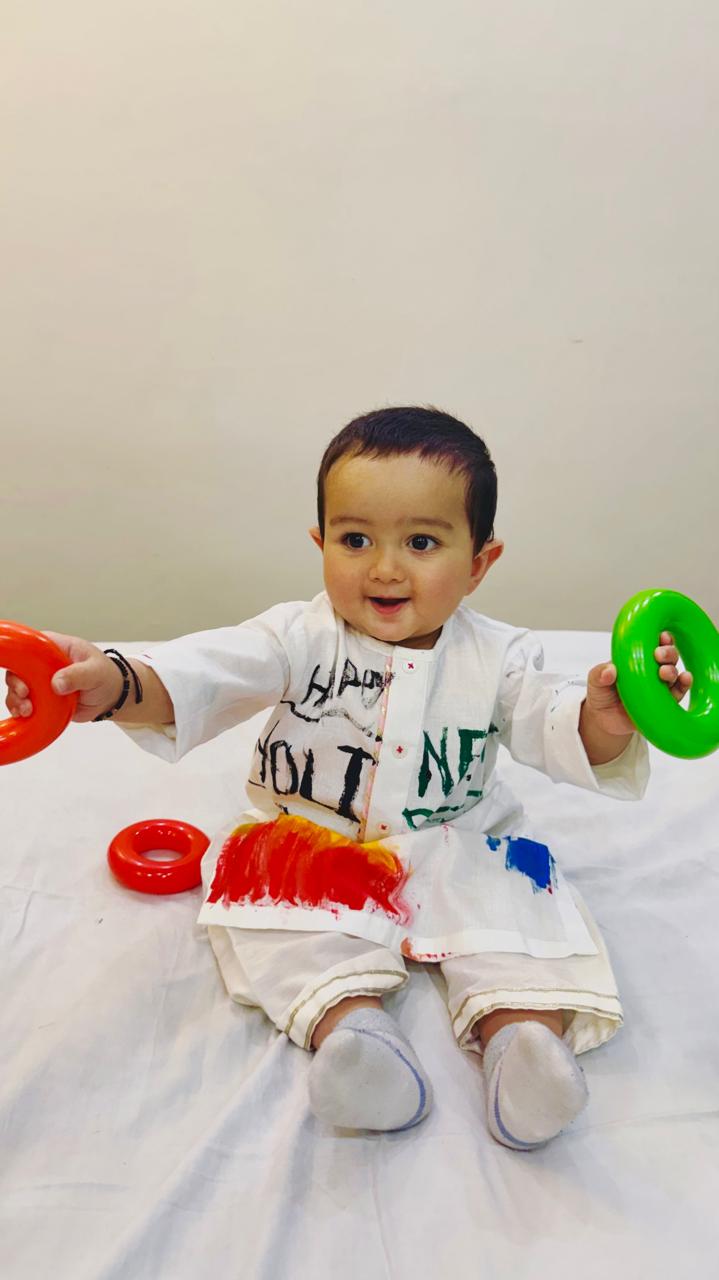 DIY kurta with paint set