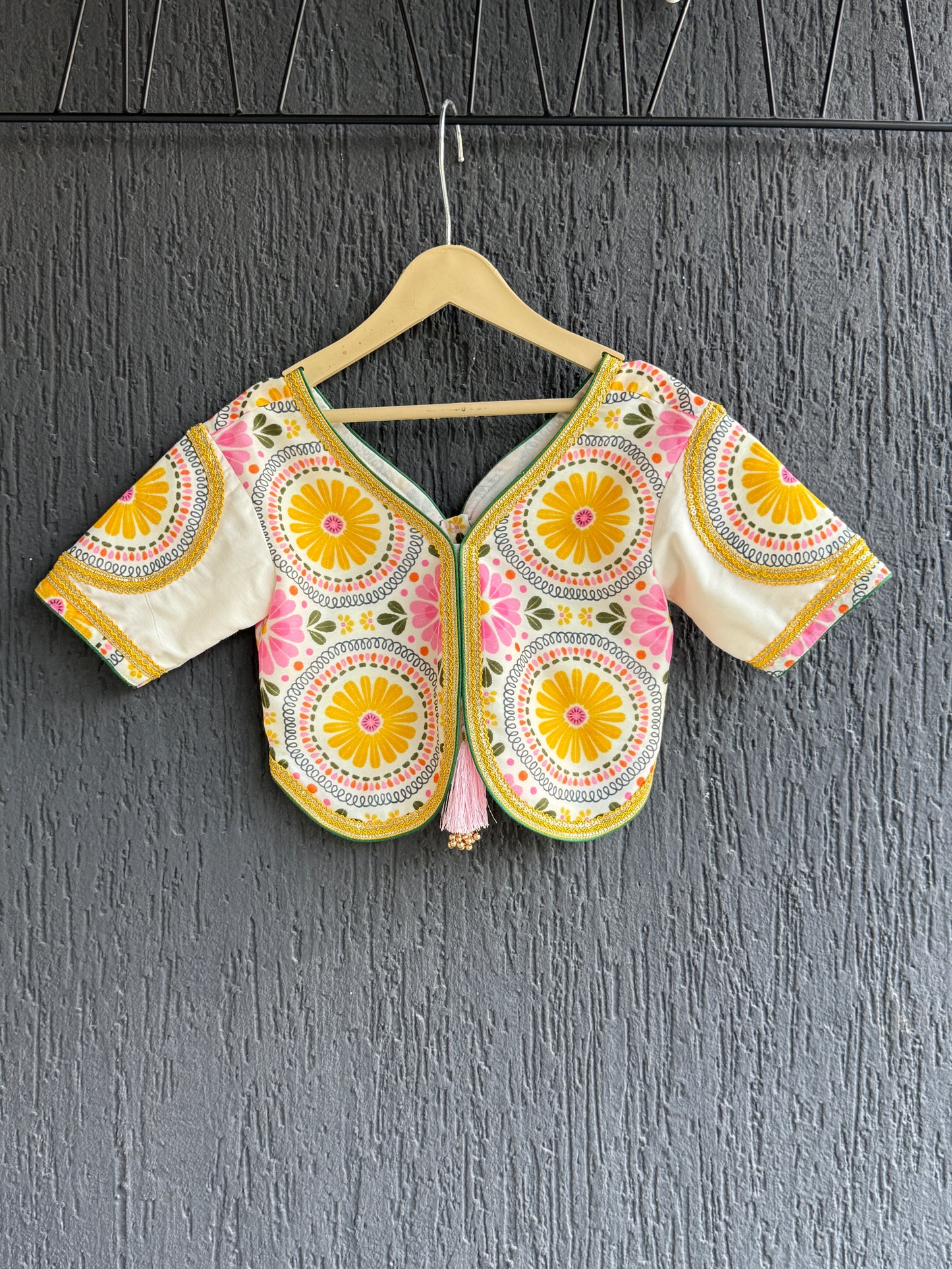 Sunflower charm  lehnga choli set