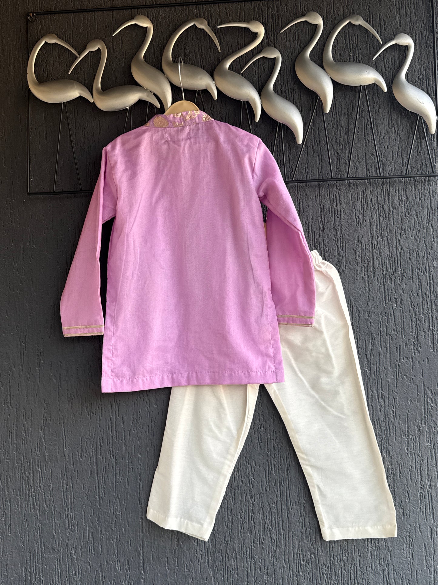 Lavendar Kurta set (MAASI KI SHAADI )