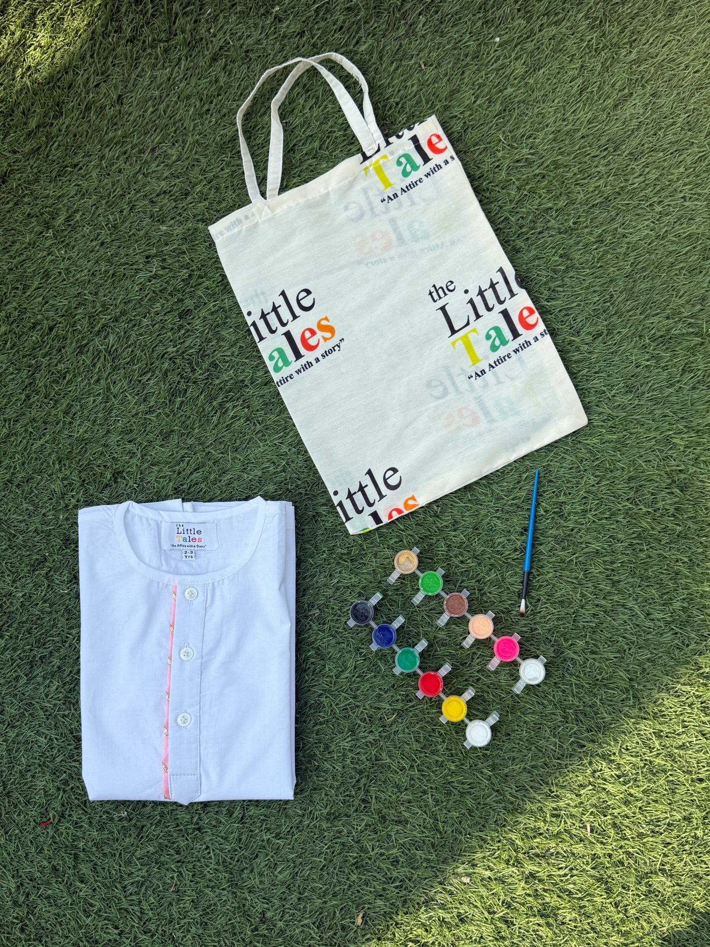 DIY kurta with paint set