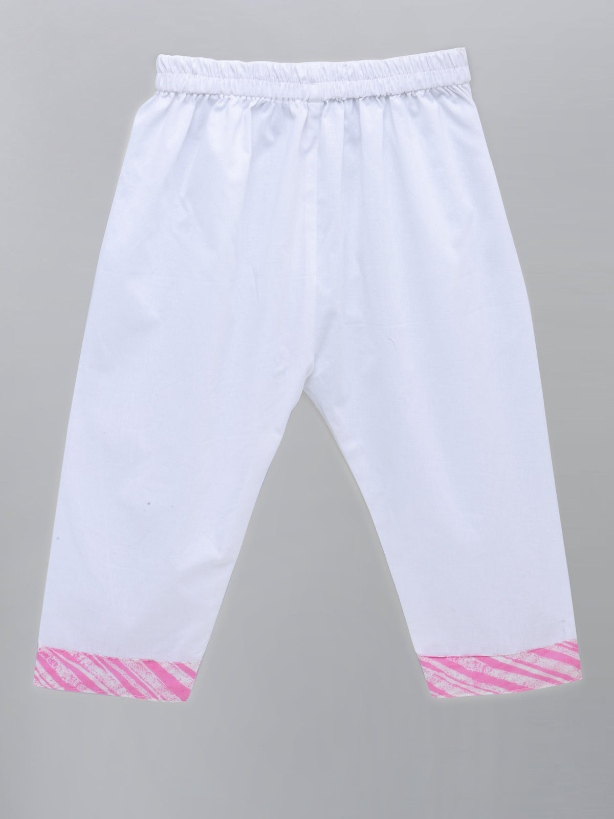Light Pink Printed Kurta with Pyjama