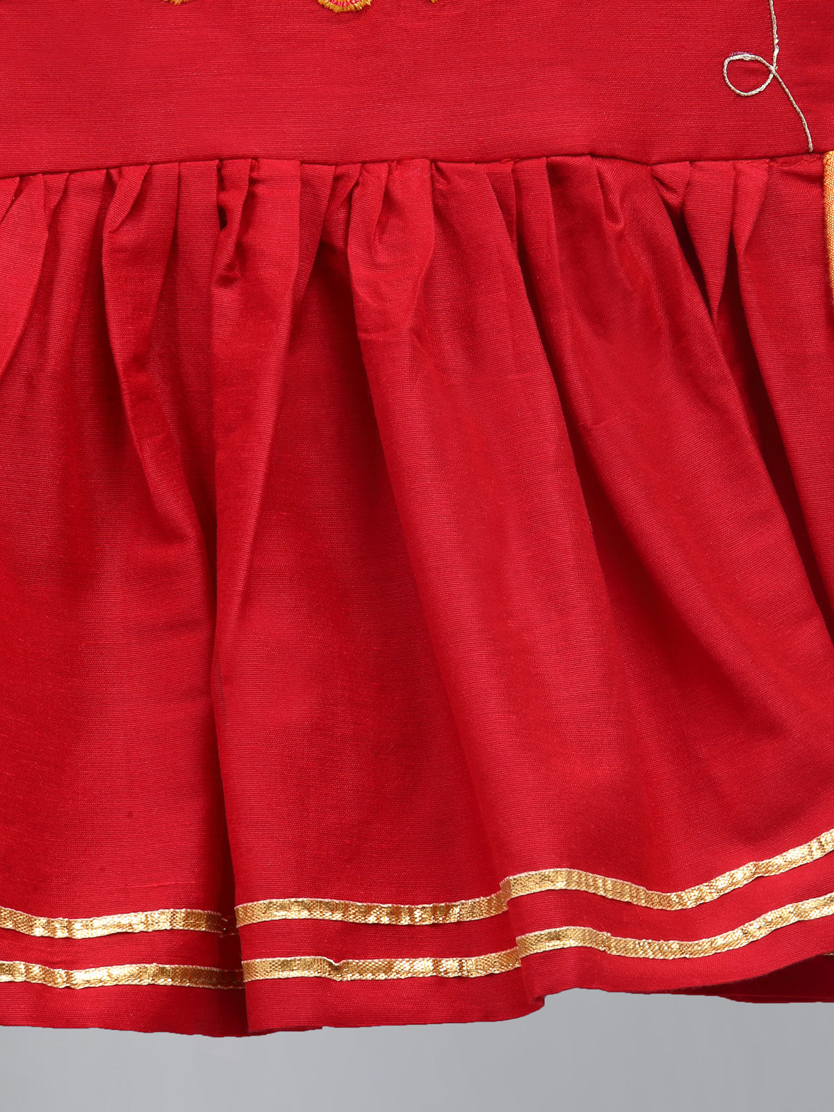 Thread of Love peplum kurta with Dhoti set